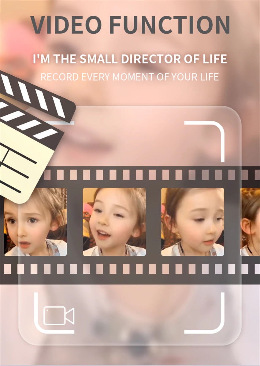 Mini Camera Kids Digital Camera Cat Toy HD Camera for Kids
